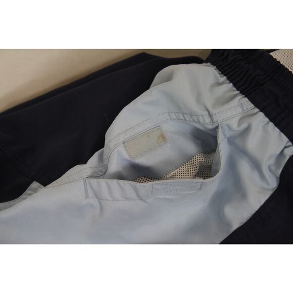 Vintage Y2K Yves Saint Laurent YSL Blue Swim Trunks Shorts Mens Medium - Picture 5 of 6